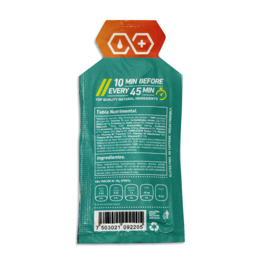 Gel Energético Hex Action Energy Gel Mango-Maracuyá Edición Padel