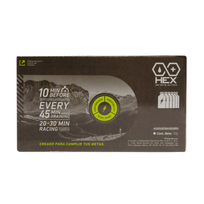 Gel Energético Hex Action Energy Gel Mango-Maracuyá Edición Padel