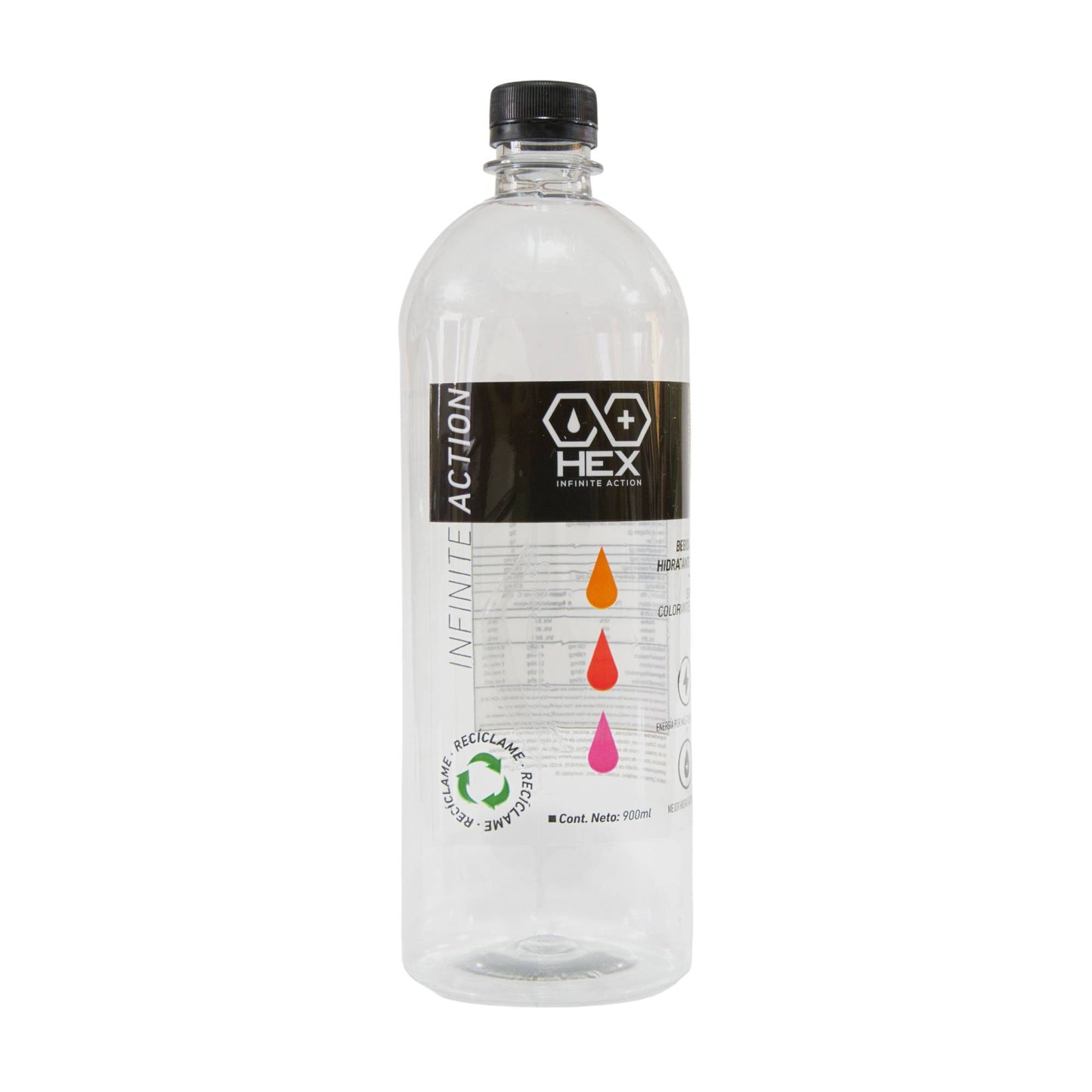HEX Hidra Hex Industrial – Bebida con Electrolitos Sabor Natural (8 Botellas)