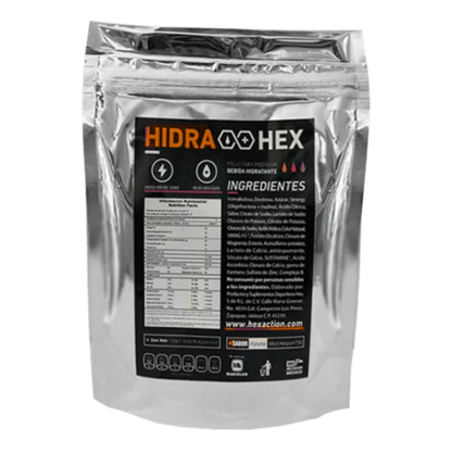 HEX Hidra Hex Industrial – Bebida en Polvo con Electrolitos Sabor Naranja (Rinde 20 L)