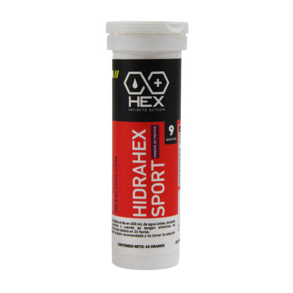 Electrolitos en Tabletas Drink Tabs Efervescentes Hex Action Sin Cafeína