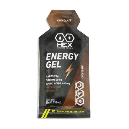 Gel Energético Hex Action Energy Gel Sabor Chocolate