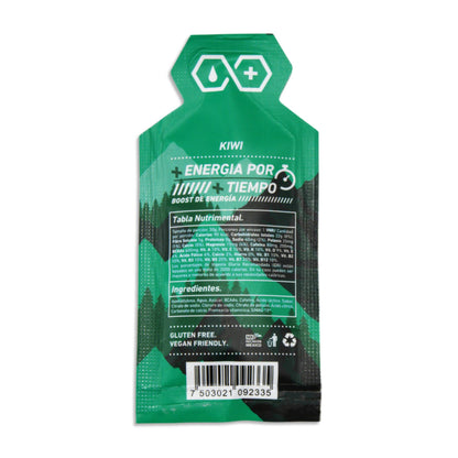 Gel Energético Hex Action Energy Gel Sabor Kiwi con Cafeína