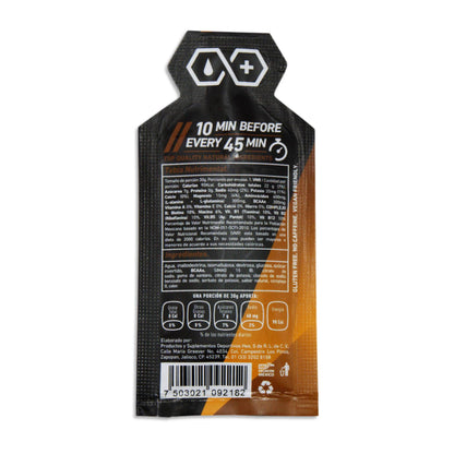 Gel Energético Hex Action Energy Gel Sabor Caramelo