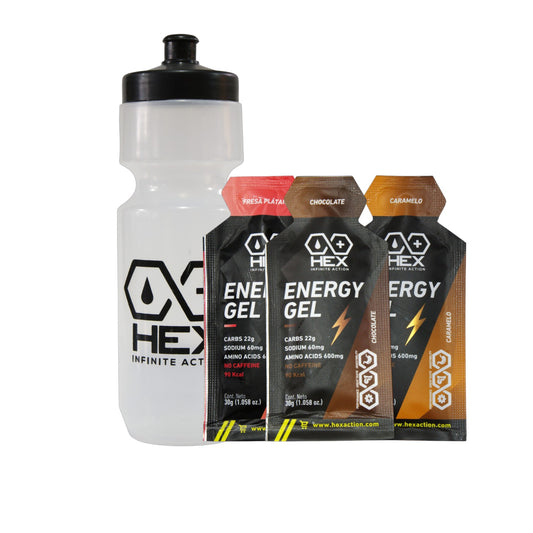 Kit Thermo y 3 Geles Energéticos